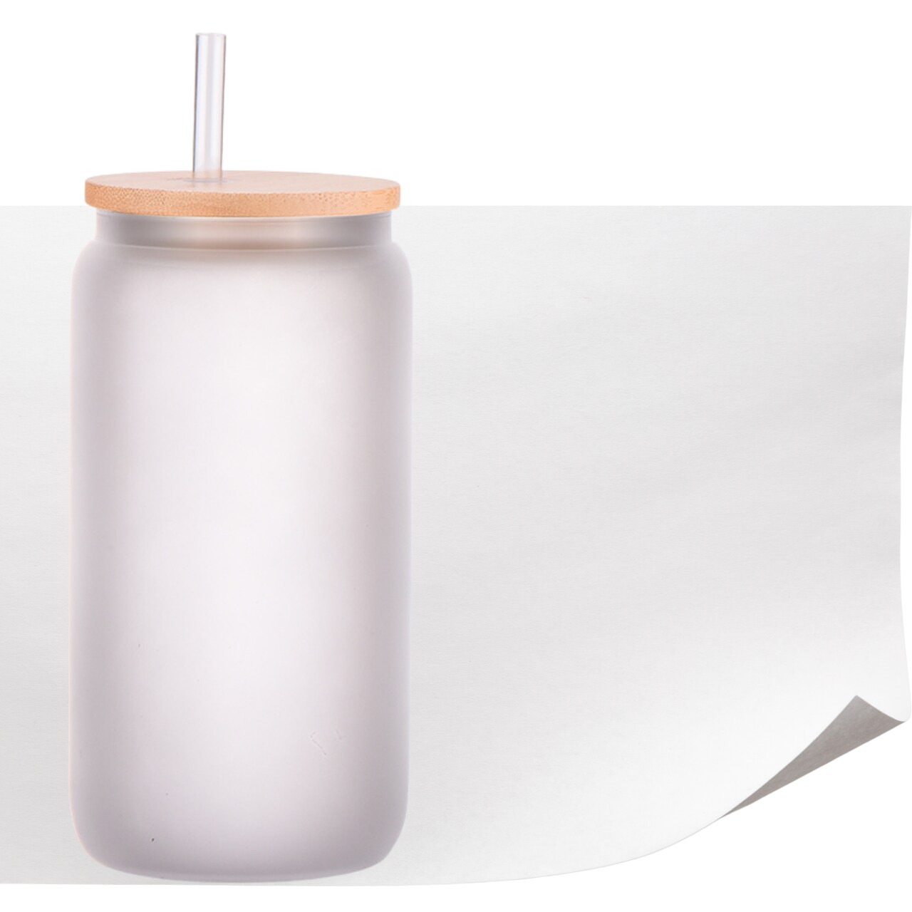 Precut Butcher Paper Sheets for Sublimation Tumblers & Beer Can Glass, White, Uncoated